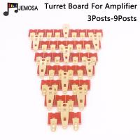 10PCS 3Post 9Post Turret Board Gold Plated DIY Project Audio Strip Board Tag Board Terminal Lug Board For Vacuum Tube Amplifier