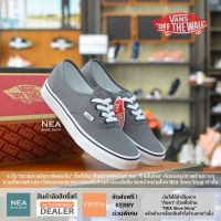 [ลิขสิทธิ์แท้] VANS Authentic - Pewter/Black [U] NEA รองเท้าผ้าใบ แวนส์ สีเทา ได้ทั้งชายหญิง