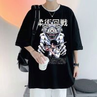 Anime Jujutsu Kaisen Yuta Okkotsu Graphic Tshirt Men Oversized Soft Cotton Tees Short Sleeve MenS Manga Harajuku T Shirts S-4XL-5XL-6XL
