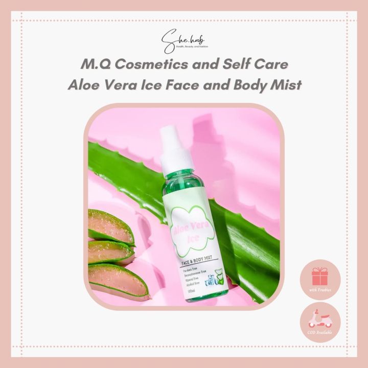 Mq Cosmetics And Self Care Aloe Vera Ice Face And Body Mist 100ml Lazada Ph 0352