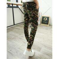 Camouflage pants กางเกงลายทหาร กางเกงลายพราง กางเกงขายาว กางเกงปลายขาจั้ม ใช้โค้ด GIFT 30 ลด 30% ทันที!!!”