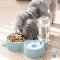 Bottle Water Dog Bowls Splash-proof Pet Food Water Feeder For Dog Puppy Cats Feeding Dishes Bowl Dispenser Feeder Pet Supplies