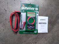 โอมมิเตอร์ เครื่องวัดกระแส Digital Multimeter WYNN’Sรุ่น W0452 มาพร้อมแบตเตอรี่ 9V