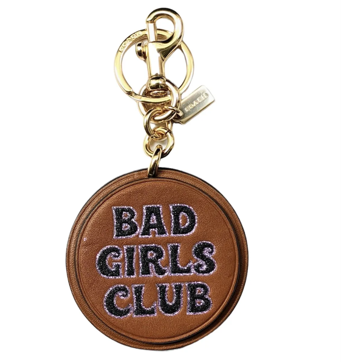 COACH CHARM BAD GIRL CLUB CHÍNH HÃNG 