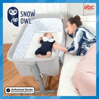 Snow Owl เตียงนอนเด็ก Baby Bedside Crib สำหรับเด็ก 0-3 ปี