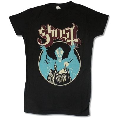 การพิมพ์สี Ghost ocus Papa emeritus Juniors Series คุณภาพสูงรอบคอแขนสั้นเสื้อยืดผู้ชาย PLUS ขนาดกีฬาฟิตเนสวัฒนธรรมและสร้างสรรค์ผลิตภัณฑ์ TEE