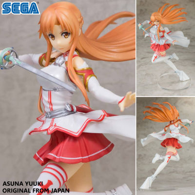 Figure ฟิกเกอร์ งานแท้ 100% Sega จากการ์ตูนเรื่อง Sword Art Online ซอร์ดอาร์ต ออนไลน์ Asuna Yuuki อาสึนะ ยูกิ Ver Original from Japan Anime อนิเมะ การ์ตูน มังงะ คอลเลกชัน ของขวัญ Gift จากการ์ตูนดังญี่ปุ่น New Collection Doll ตุ๊กตา manga Model โมเดล