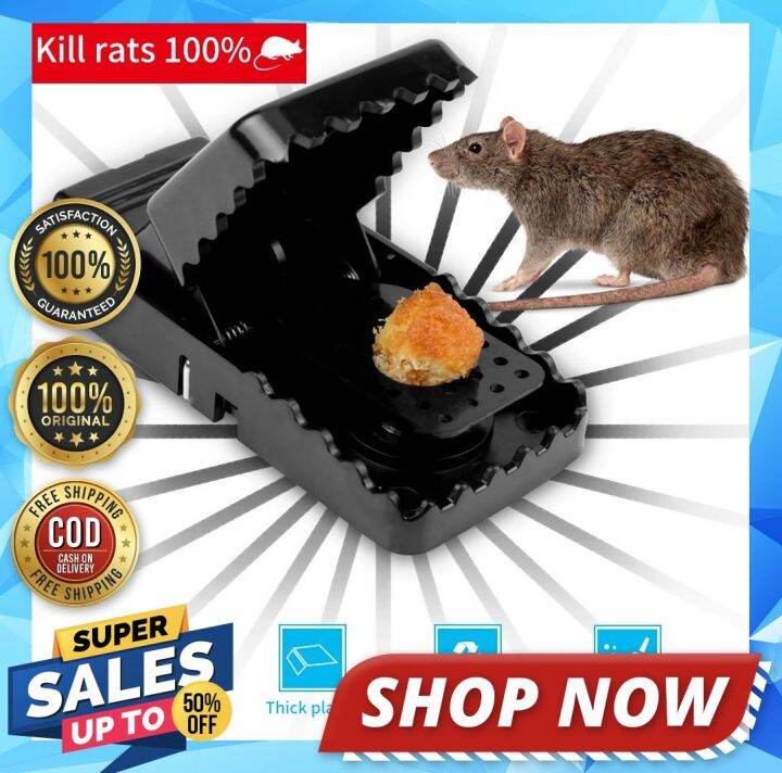 Reusable Rat Catching Mouse Traps Rodent Mice Trap Bait Snap Catcher