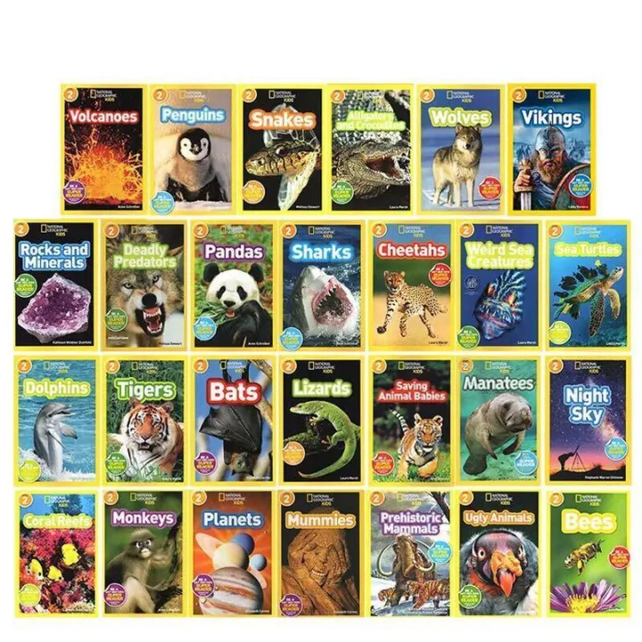 National Geographic (LEVEL 2) 25 books | Lazada PH