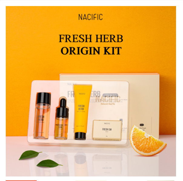 [100 ORI] NACIFIC Fresh Herb Origin Kit ORIGINAL Lazada Indonesia