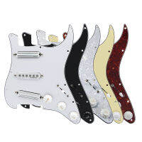 OriPure โหลด Prewired SSS กีตาร์ Pickguard Dual Hot Rail Pickup &amp; Knobs Pots สำหรับ11หลุม FD ST อะไหล่กีตาร์,5สี