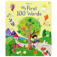 Usborne my first 100 words my 100 words picture book childrens Enlightenment English picture book theme word learning book English original imported childrens book