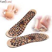 Fashion Soft Rubber Cobblestone Therapy Acupressure Pad Feet Massager Insole For Shoes Unisex  Insoles Improve Blood Circulation Shoes Accessories