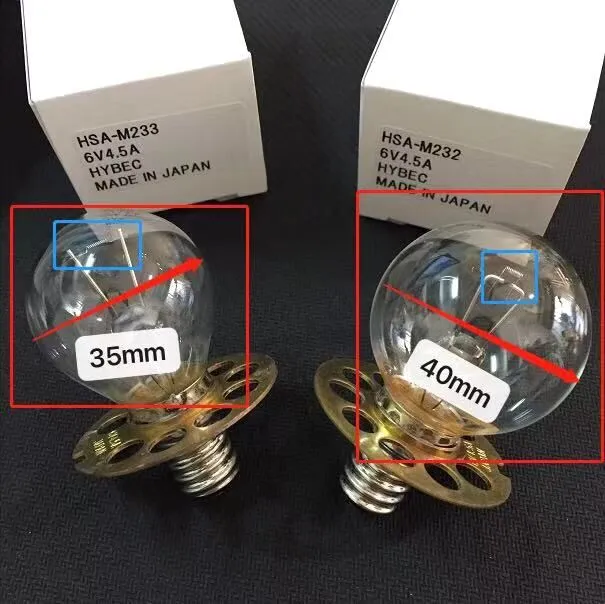 หลอดไฟ LED HS900-930 6V4.5A สำหรับ OP2366 P44S 4.5A 6V G35 HS366หลอดไฟ LED แบบ