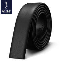 902AGOLF เข็มขัดกอล์ฟผู้ชายเข็มขัดหนังวัวผู้ชายเข็มขัดกางเกงไม่มีกระดุมผู้ชาย