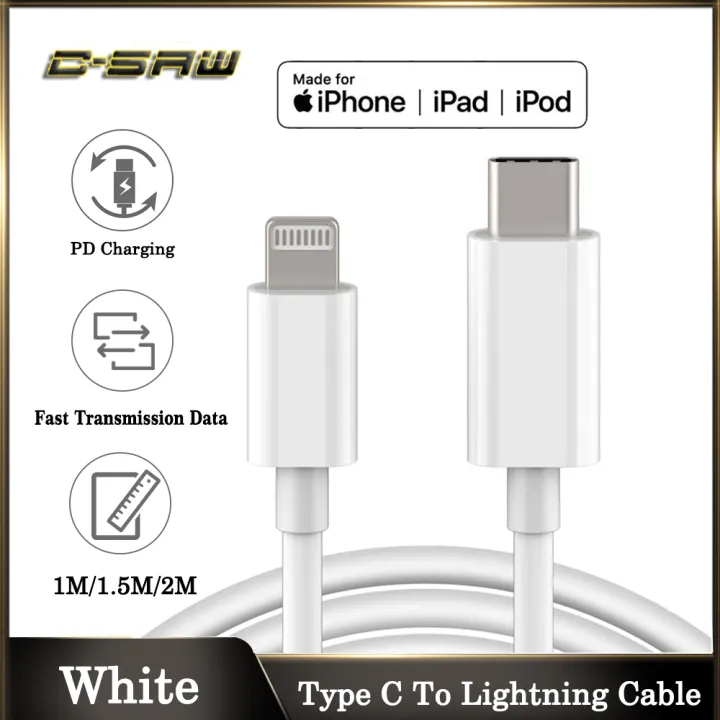 C-SAW Charging USB Type C To USB C PD Cable for iPhone 11 /iPhone 11Pro /