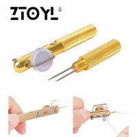 ZTOYL ตะขอตกปลาโลหะ knotting TOOL Tie HOOK LOOP ทำให้อุปกรณ์ตะขอ Remover