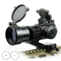 Tactical M2 M3 Red Green Dot Sight Scope Brightness Adjustable Aircraft Aluminum Casing Waterproof Dustproof 20mm Rail Mount.