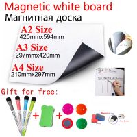 Soft Magnetic Fridge Sticker Memo Message Board Customize Weekly  Monthly Planner Calendar Table Dry Erase WhiteBoard A2 Size LED Strip Lighting