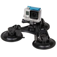 จุกดูดทิศทางสามเหลี่ยม XM70-B ติดตั้งกับไขควงหกเหลี่ยมสำหรับ GoPro Hero11สีดำ/HERO10สีดำ/9สีดำ/8สีดำ/7 /6 /5ครั้ง/4เซสชั่น/4 /3 + /3 /2 /1, DJI Osmo Action และชุดกล้องถ่ายภาพอื่นๆ (สีดำ) (มีในสต็อก)