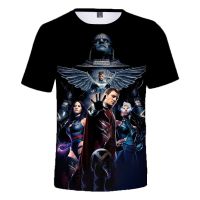 Streetwear X-Men Fashion  Mens T-shirts 3D  Printed Short Sleeve Casual tee shirts Children summer Graphics Tops