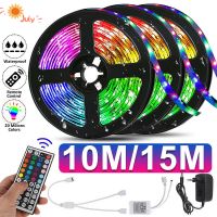 RGB Led Strip Lights Decoration for Wall BedRoom DC 12V 5050 Waterproof Flexible Ribbon Tape Led Strip Light Wifi Controller