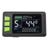 P3C LCD Display Dashboard Colorful Screen 24V 36V 48V 60V Electric Bike Meter for Electric Scooter