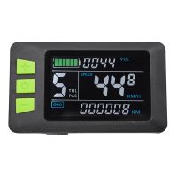 P3C LCD Display Dashboard Colorful Screen 24V 36V 48V 60V Electric Bike Meter for Electric Scooter