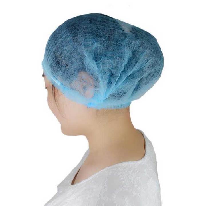 100pcs-disposable-hair-head-covers-net-bouffant-anti-dust-caps-breathable-shower-bathing-hats-surgical-cap-kitchen-industrial