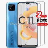 ฟิล์มปกป้องหน้าจอโทรศัพท์ RealmeC11 OPPO,2ชิ้นสำหรับ Realme C11 2021ป้องกันกระจกนิรภัยสูง