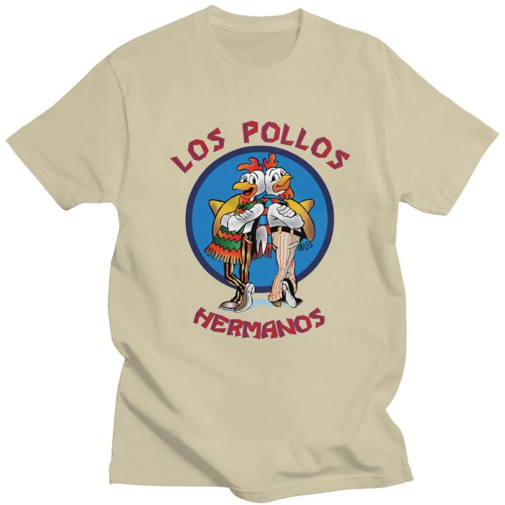 Funny Los Pollos Hermanos T Shirts Short Sleeves Cotton Breaking Bad Tshirt  Casual Tee Top Chicken Brothers T-Shirt Apparel Gift Xs-4Xl 5Xl 6Xl |  Lazada.Vn