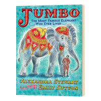 English original elephant Jumbo childrens English story book Alexandra Stewart English version