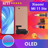 (OLED)(จอแท้)For หน้าจอ Xiaomi Mi 11 lite/Xiaomi 11 lite 5G NE  LCD Display​ จอ+ทัส  Xiaomi Mi 11 lite(4G/5G)/Xiaomi 11 lite 5G NE (สามารถสแกนด้วยลายนิ้วมือ)