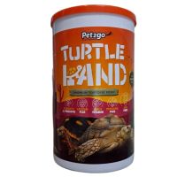 Pet2go Turtle Land 300 g. อาหารเต่าบก อาหารเต่า สูตรสาหร่ายสไปรูริน่า  Pet2go