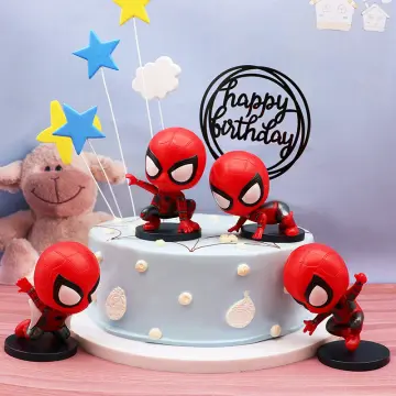 Red Spider-man Cake | Spider Man Cake Design | New Style Cake For Spider man  | Red Spider-man Cake | Spider Man Cake Design | New Style Cake For Spider  man |