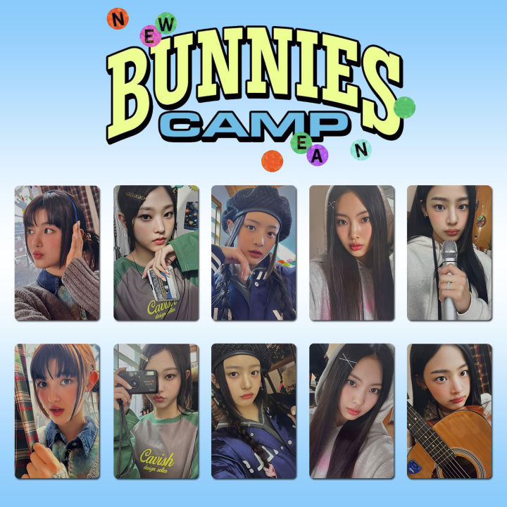 Newjeans Fan Meering Bunnies Camp Photocards Kpop Hanni Minji Danielle