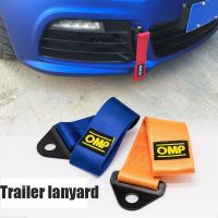 Drift Rally Car Towing Tow Strap Belt Hook High Strength Tow Strap Emergency Tool for Front Or Rear Bumper Towing Hooks