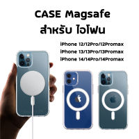 Case Magsafe สำหรับ iphone รองรับการชาร์ทแบบไร้สาย iphone12 iphone13 iphone14