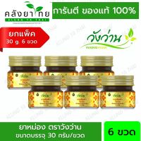 [ยกแพ็ค 6 ขวด]ยาหม่องตราวังว่าน ขนาด 30 กรัม Wangwan Brand Balm