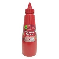 (แพ็ค2)Woolworths Tomato Sauce Squeeze 500ml/วูลเวิร์ธ ซอสมะเขือเทศ บีบ 500มล.