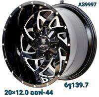 ล้อแม็กใหม่ - AS9997 - งานEXOTIC WHEELS - ขอบ20 x 6รู139 - หน้ากว้าง 12.0 x 12.0 - ET -44/-44 - สีดำเงา -  ส่งฟรี Kerry Express - รบกวนสอบถามทางแชทก่อนคลิกสั่งซื้อ