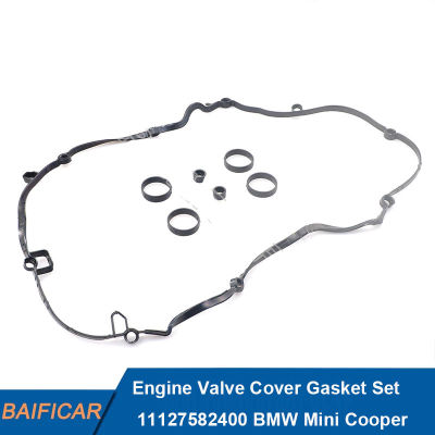 Baificar Brand New Engine Valve Cover Gasket Set 11127582400 For BMW Mini Cooper S and JCW N18 R55 R61 2011-2016