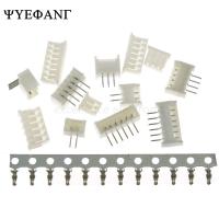 5sets MICRO JST 1.25 Connector 1.25mm Pitch 2/3/4/5/6/7/8/9/10P Straight/Curved Pin Header Housing Terminal Kit