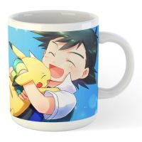 Ash Ketchum with Pikachu Pokemon Mug - Anime Gift - Sublimation Print