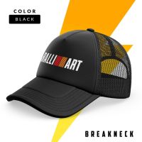 ┋¤Ralliart Trucker Car Mesh Cap ( Mitsubishi Accessories ) BREAKNECK