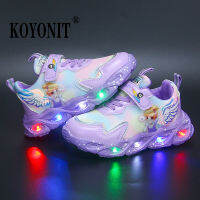 New Luminous Spring Summer Kids Sneakers Girls Children Baby Girl Flashing Tennis Skates Shoes Children Led Light Outdoor Shoes