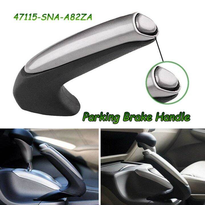 10pcs-black-emergency-car-interior-parking-hand-brake-handle-lever-grip-cover-for-honda-civic-2006-2011-47115-sna-a82za