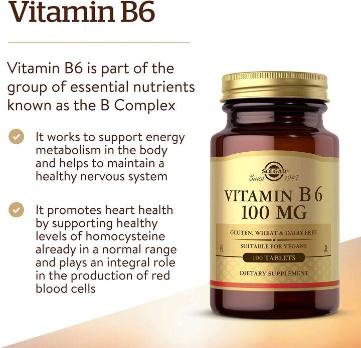 solgar-vitamin-b6-100-mg-100-tablets-วิตามินบี-6-บี6-บี-6-b-6-b-6