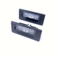 1-2 pcs LED ป้ายทะเบียนโคมไฟ12V สำหรับ Volkswagen ใหม่ Passat Charon Audi A4L Q3 Q5 A6L C8 A 4g0943021a