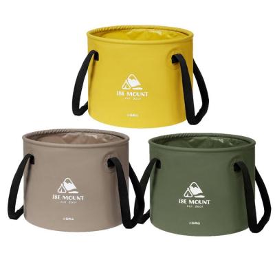 Collapsible Bucket Compact Folding Water Bucket for Camping Outdoor Basin Pail for Fishing Camping Hiking Car Washing gaudily